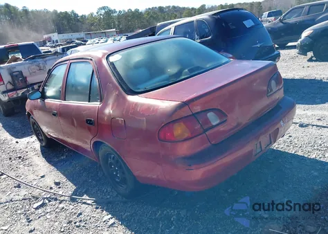 2001 Toyota Corolla Ce from USA, damaged, VIN 1NXBR12E91Z463905